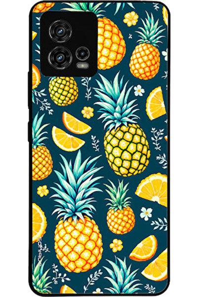 Other Θήκη Sonique Σειράς Φρούτων για Motorola Moto G72 - Ανανάς