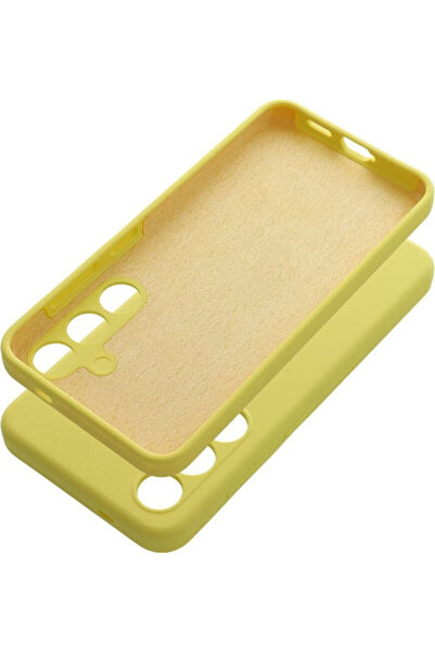 OEM Θήκη Πλάτης Σιλικόνης 2mm Κίτρινη (Samsung A06 5G)