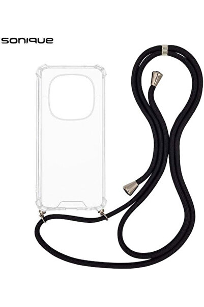Other Sonique Armor Διαφανής Θήκη Σιλικόνης με Κορδόνι για Xiaomi Redmi Note ...