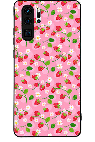 Other Θήκη Σειράς Φρούτων Sonique για Huawei P30 Pro - Φράουλα