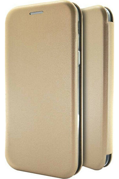 Other Ancus Curve Book Συνθετικό Δέρμα Χρυσό (Mi 10 Ultra) Κωδικός: 31158