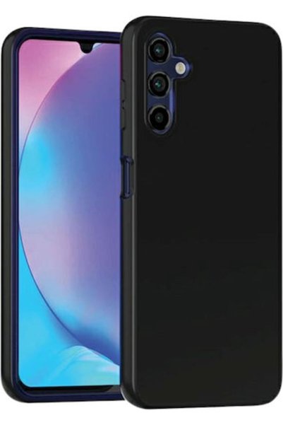 Mercury Husă spate silicon neagră (Galaxy A15)