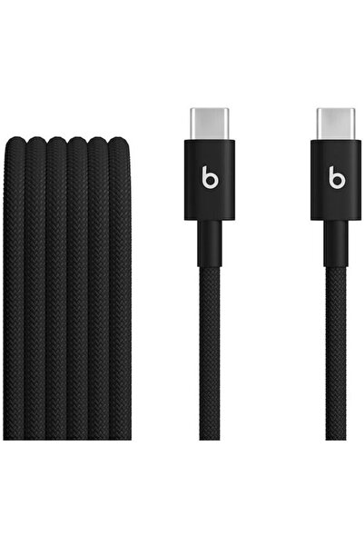 Apple Πλεγμένο Καλώδιο USB 2.0 USB-C Αρσενικό - USB-C 60W Μαύρο 1.5μ MDGA4ZM/A
