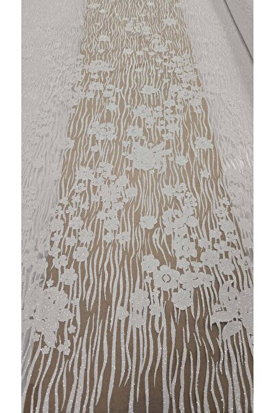 TESATURI OUTLET Tulle Premium accesorizat cu Sclipici, pentru Rochii de Mirea...