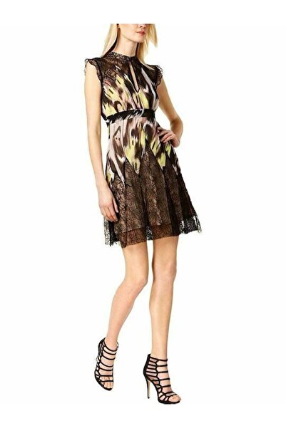 Just Cavalli Mini Καλοκαιρινό Βραδινό Φόρεμα με Δαντέλα S04CT0718-230S Ροζ - 40