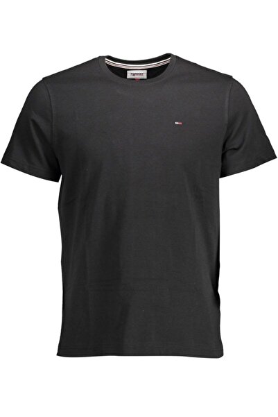 Tommy Hilfiger ΑΝΔΡΙΚΟ ΚΟΝΤΟΜΑΝΙΚΟ ΜΠΛΟΥΖΑΚΙ ΜΑΥΡΟ - DM0DM04411_078 - 2XL