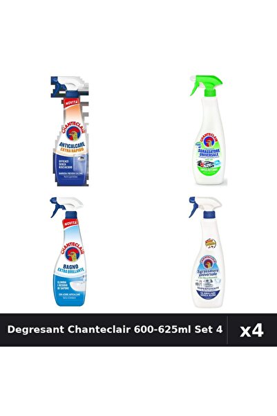 Chanteclair Set 4 Degresant Universal 600-625ml - Bicarbonat, Lămâie, Extra R...