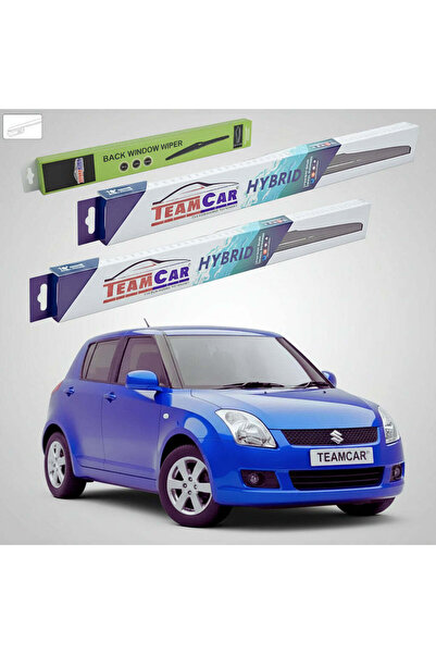 TEAMCAR Чистачки Сузуки Суифт МЗ/ЕЗ 2005-2010 |   Преден и заден хибриден ком...