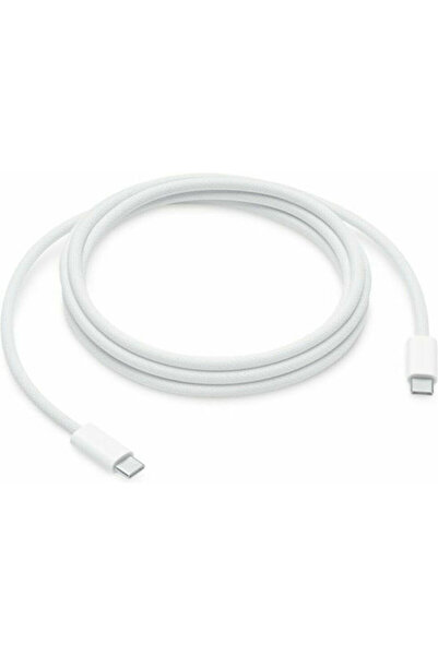 Apple Καλώδιο USB 2.0 USB-C Αρσενικό - USB-C 240W Λευκό 2μ MU2G3ZM/A