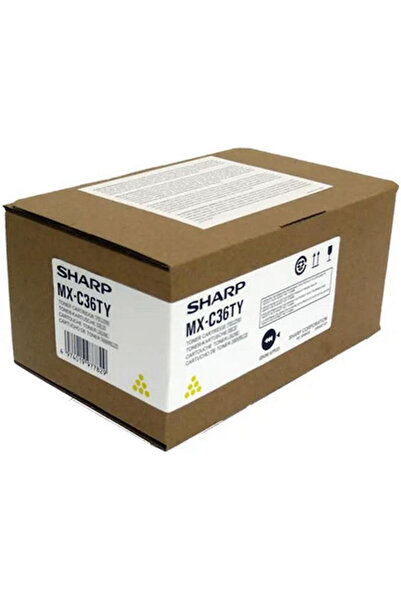 Sharp MX-C36TY Toner Original Imprimantă Laser Galben 11700 Pagini