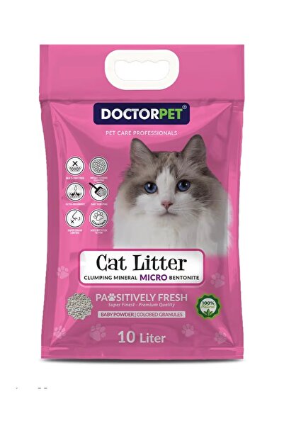 DoctorB D.B.T. Superclumping Cat Litter Baby Powder 10 L