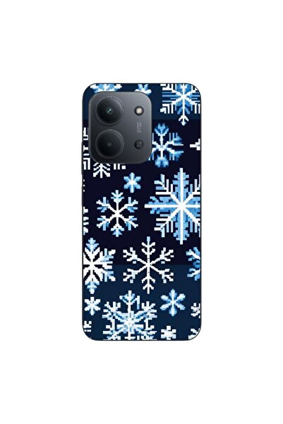 OEM Θήκη συμβατή με Xiaomi Redmi 15C Σιλικόνης Gel TPU με σχέδιο Pixel Art Νι...