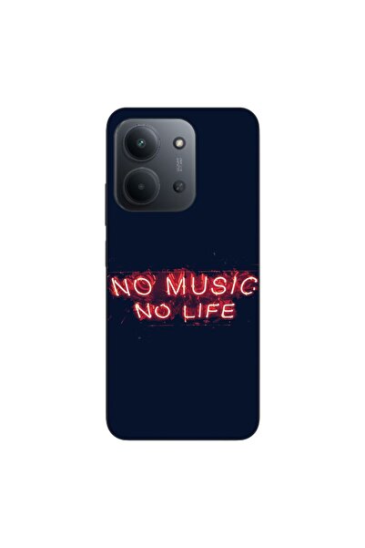 OEM Θήκη συμβατή με Xiaomi Redmi 15C Σιλικόνης Gel TPU Μοντέλο No Music No Life