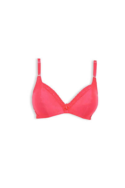Bodycare Front Lace Trim Bra for Women