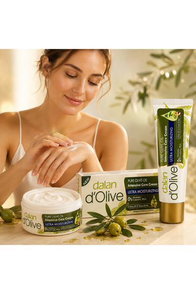 Dalan D'Olive Cremă intensiv hidratantă Dalan d’Olive® cu ulei pur de măsline...