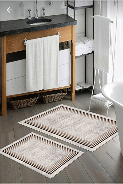 Thalia Home Αντιολισθητική βάση, πλενόμενο χαλάκι μπάνιου με ψηφιακή εκτύπωση...