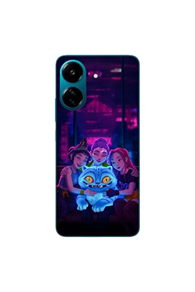 OEM Husa compatibila cu Xiaomi Redmi 13C 4G Silicon Gel Tpu Model KPop Demon ...