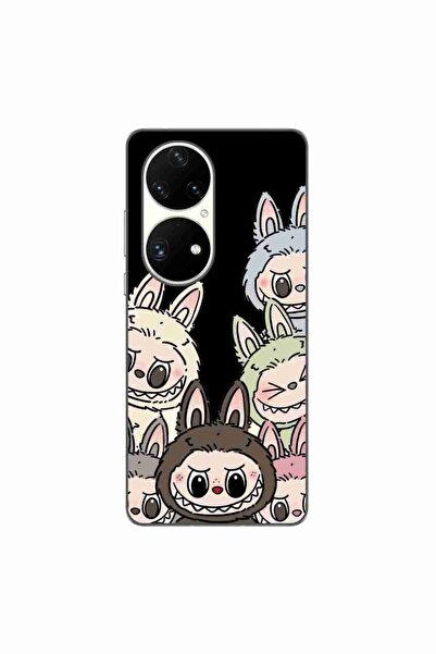 OEM Husa compatibila cu Huawei P50 Pro Silicon Gel Tpu Model Labubu Pattern B...
