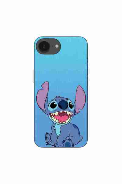 OEM Θήκη συμβατή με Apple iPhone 16e Σιλικόνης Gel TPU με σχέδιο Ραφής Μπλε
