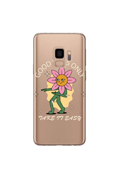 Other Samsung S9 Good Vibes Only Transparent Silicone TPU Θήκη