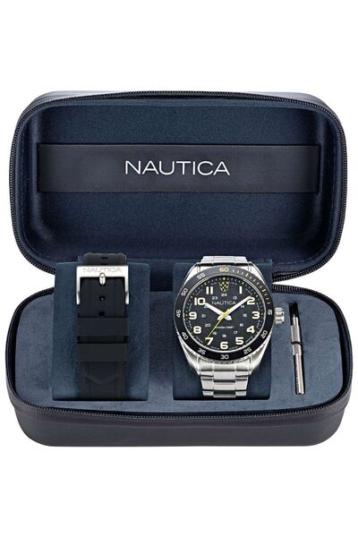 Nautica Ρολόι Ανδρικό Stainless Steel NAPKBS224