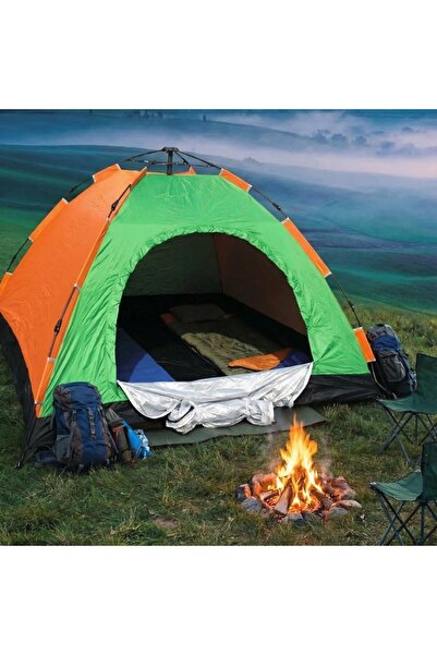 Go İthalat 6 Kişilik Otomatik Kurulum Kamp Çadırı – Outdoor Aile, Doğa, Suya ...