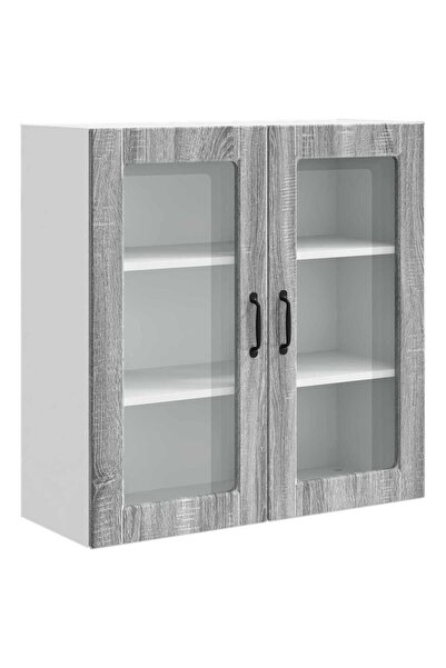 vidaxl Dulap de bucătărie Gri Sonoma 80 x 31 x 80 cm Lemn compozit