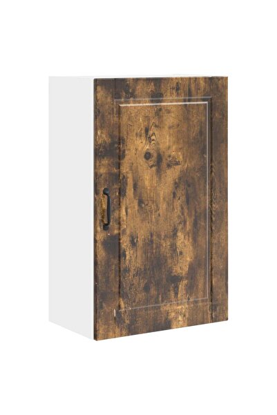 vidaxl Dulap de bucătărie Stejar fumuriu 50 x 31 x 80 cm Lemn compozit