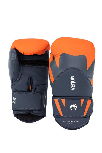 Venum Challenger 4.0 Boxing Gloves Orange Black Unisex Boks Eldiveni