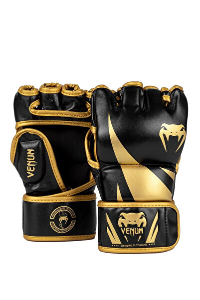 Venum Challenger 2.0 MMA Black Gold Unisex Boks Eldiveni