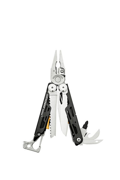 Leatherman Signal Black Silver Çok Amaçlı Alet