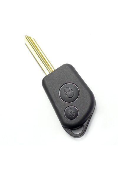 CarGuard Citroen / Peugeot - 2-button key shell