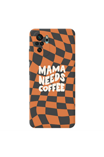 Other Xiaomi Redmi Note 10 4G Mama needs coffee Transparent Silicone TPU Θήκη