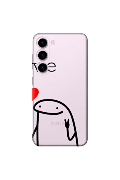 Other Samsung S23 Plus Love 2 Transparent Silicone TPU Θήκη
