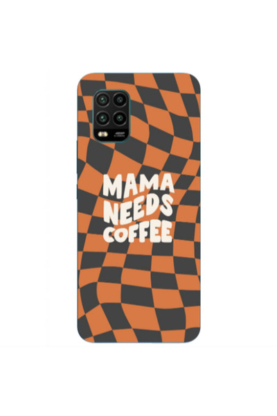 Other Xiaomi Mi 10 Lite Mama needs coffee Transparent Silicone TPU Θήκη