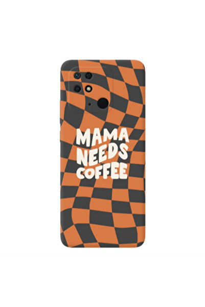 Other Xiaomi Redmi 10C Mama needs coffee Transparent Silicone TPU Θήκη