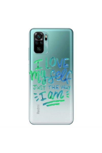 Other Xiaomi Redmi Note 10S I Love My self Transparent Silicone TPU Θήκη