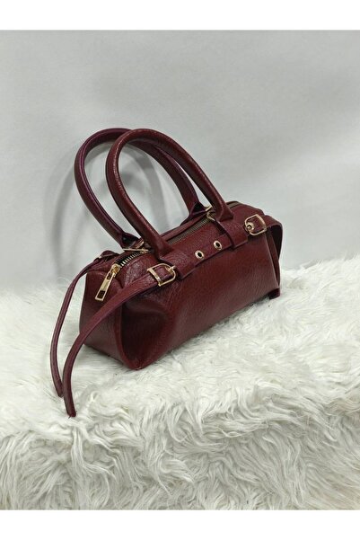 SHIKIRTI Small Size Belt Detailed Long Cross Strap Baguette Women's Hand and ...