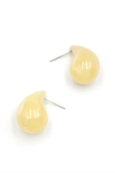 Marsilyan Nvdn- Ieg - Drop Earrings - Cream Iegrs-Nvdn1