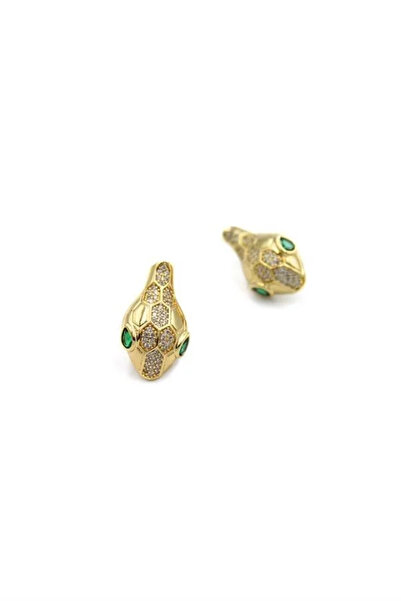 Marsilyan Nvdn- Ieg - Snake Earrings - Gold Iegrs-Nvdn1