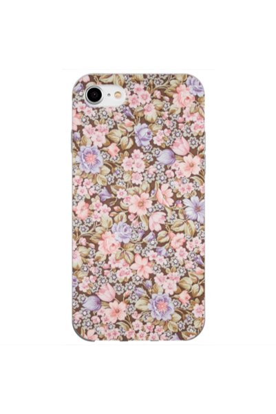 Other Apple iPhone 7 Blue Roses Transparent Silicone TPU Θήκη