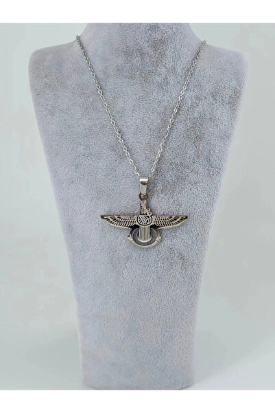 Marsilyan Nvdn- Ieg - Steel Men's Necklace Iegrs-Nvdn1