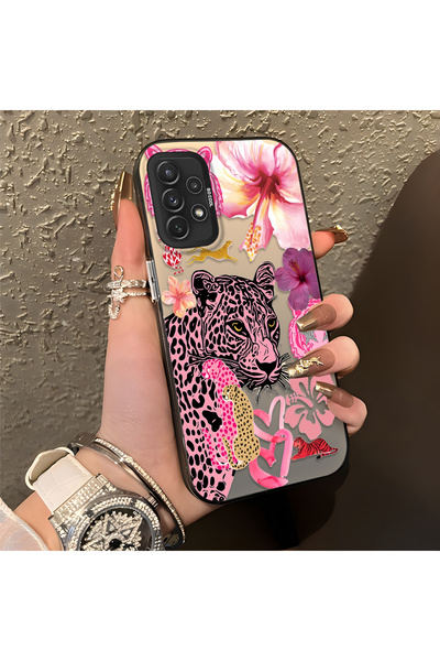 Hontinga Samsung Galaxy A72 Compatible Silicone Edge Hard Back Case Couple Ph...