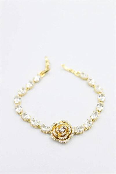 Marsilyan Nvdn- Ieg - Stoned Xuping Bracelet - Gold Iegrs-Nvdn1