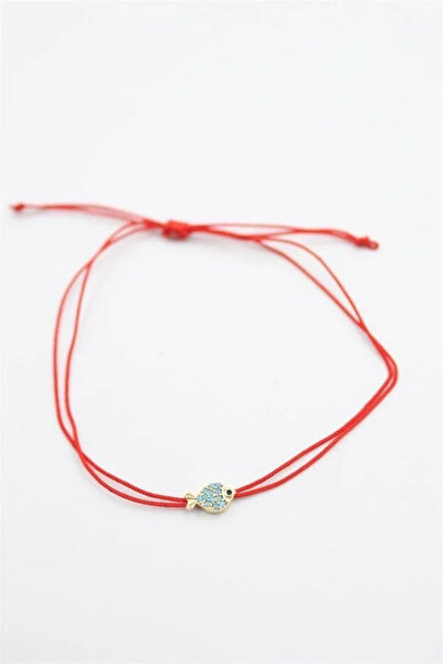 Marsilyan Nvdn- Ieg - Fish Bracelet - Red Iegrs-Nvdn1