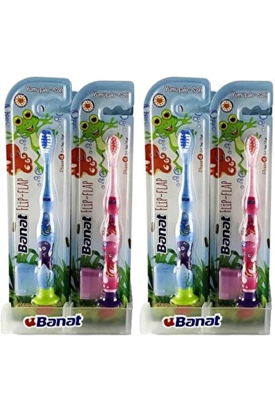 Yıldızan Terra Organik Flip Flap Children's Toothbrush 2-Pack Terra Organik 1...