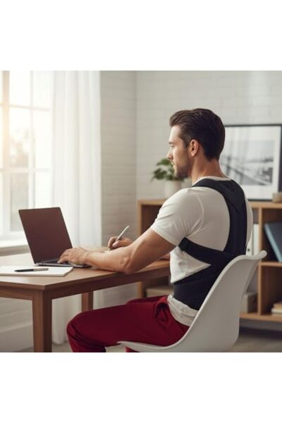 Yıldızan Terra Organic Upright Posture Corset for Women and Men, Anti-Hunchba...
