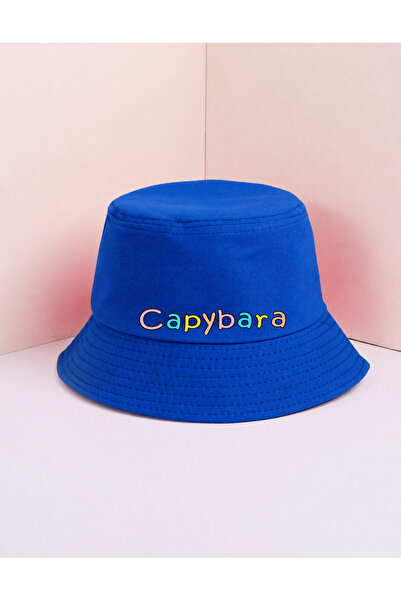lovver Capybara Written Premium Quality Bucket Hat