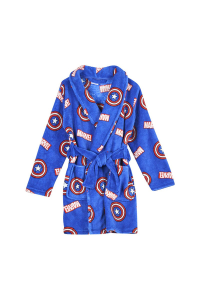 Marvel Cocolino Blue Bathrobe
