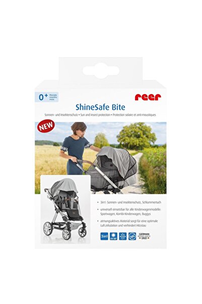 reer Сенник и мрежа против насекоми за бебешки колички, ShineSafe Bite 84131